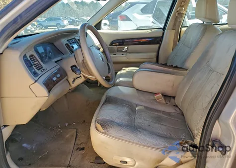 2008 Mercury Grand Marquis Ls z USA, uszkodzony, nr VIN 2MEFM75VX8X658156